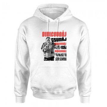 Bikicsunáj csunáj Unisex Kapucnis Pulcsi