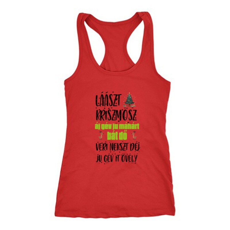 Lászt kriszmösz Női Trikó
