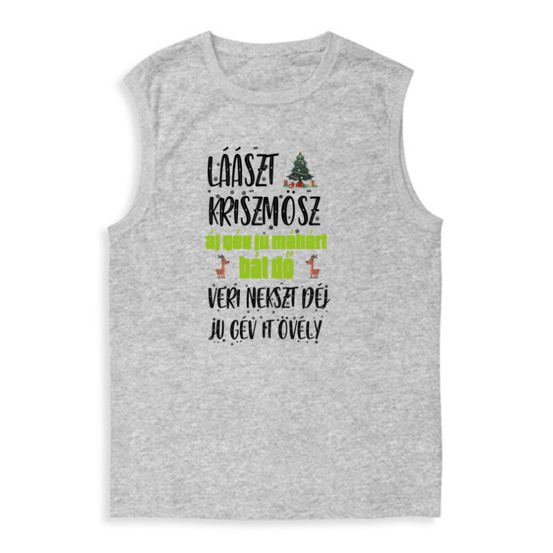 Lászt kriszmösz Férfi Trikó