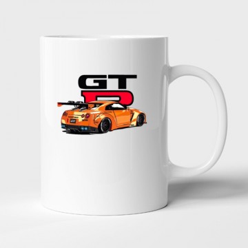 Nissan GTR muscle car Bögre