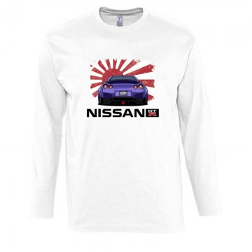 Nissan GTR Purple Hosszú Ujjú Póló