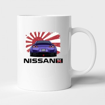 Nissan GTR Purple Bögre
