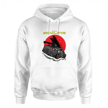 Nissan Skyline JDM Unisex Kapucnis Pulcsi