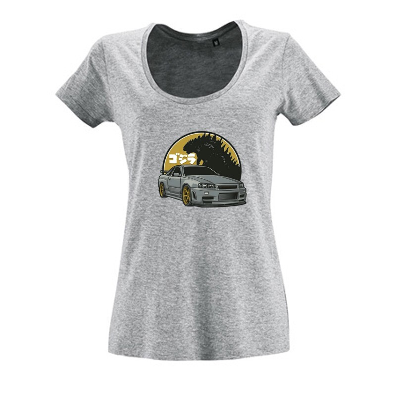 Nissan Skyline Női O Nyakú Póló