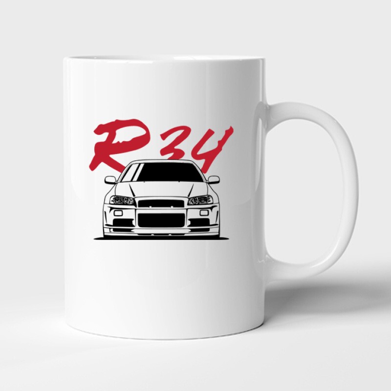 Nissan R34 Bögre