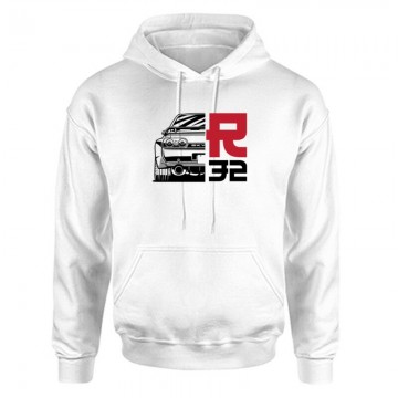 Skyline R32 Unisex Kapucnis Pulcsi