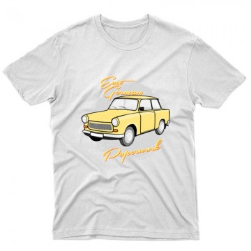 East German Paperwork Trabant Unisex Póló
