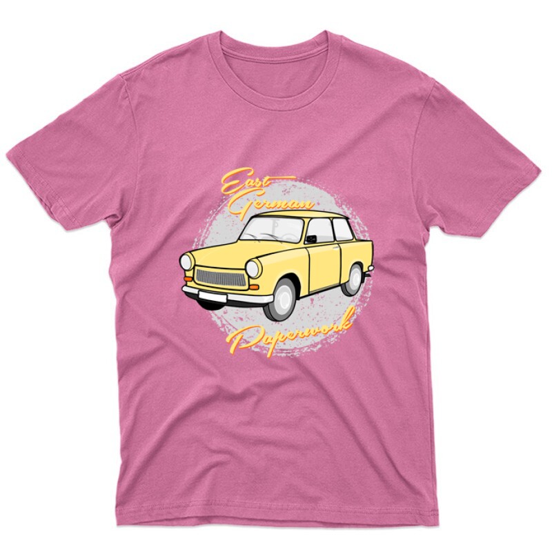East German Paperwork Trabant Unisex Póló