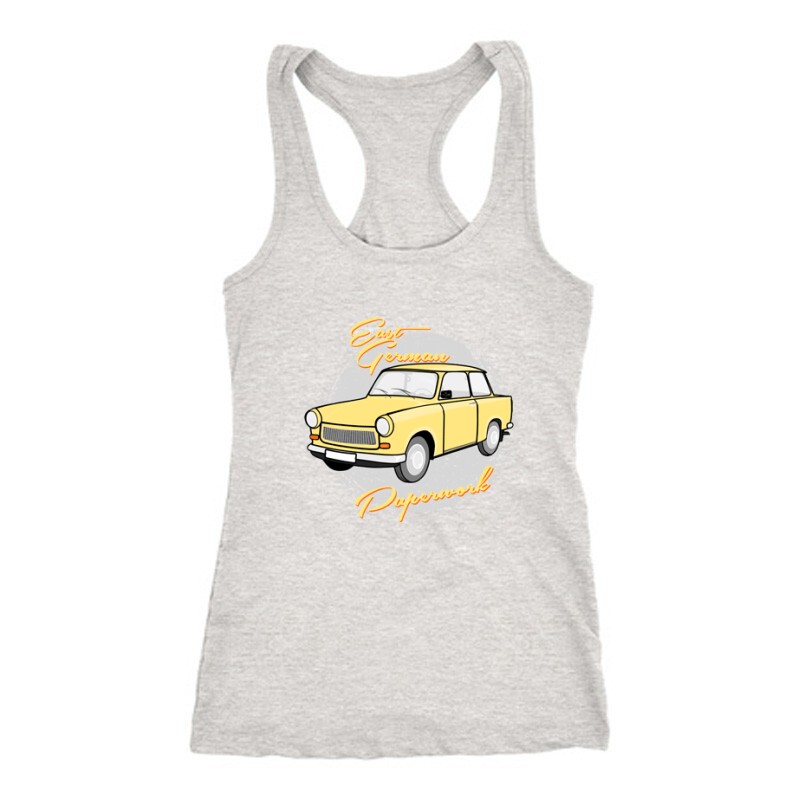 East German Paperwork Trabant Női Trikó