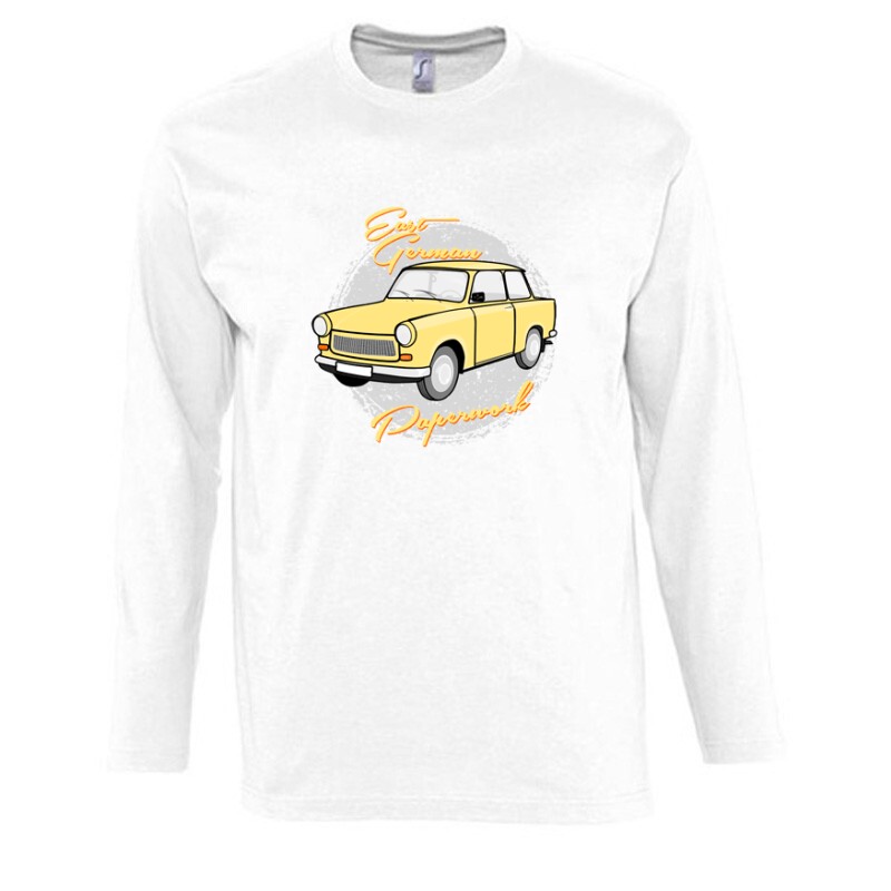 East German Paperwork Trabant Hosszú Ujjú Póló