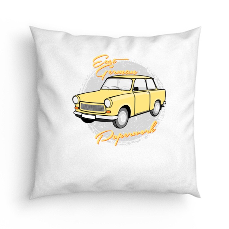 East German Paperwork Trabant Párna