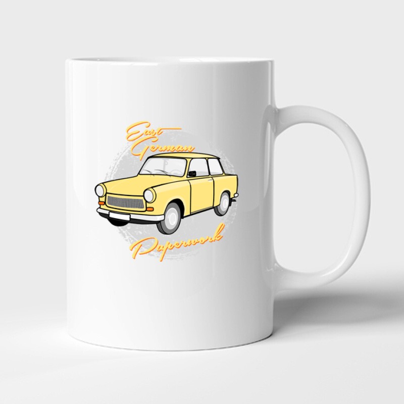 East German Paperwork Trabant Bögre