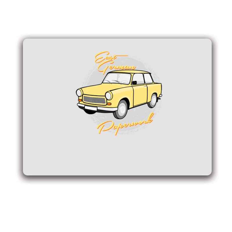 East German Paperwork Trabant Egérpad