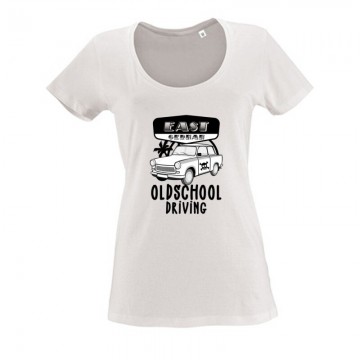 Trabant Oldschool Driving Női O Nyakú Póló