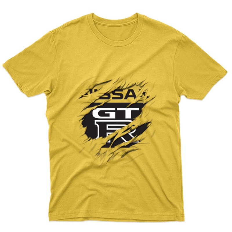 Nissan GTR tépett Unisex Póló
