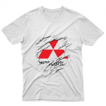 Mitsubishi tépett Unisex Póló