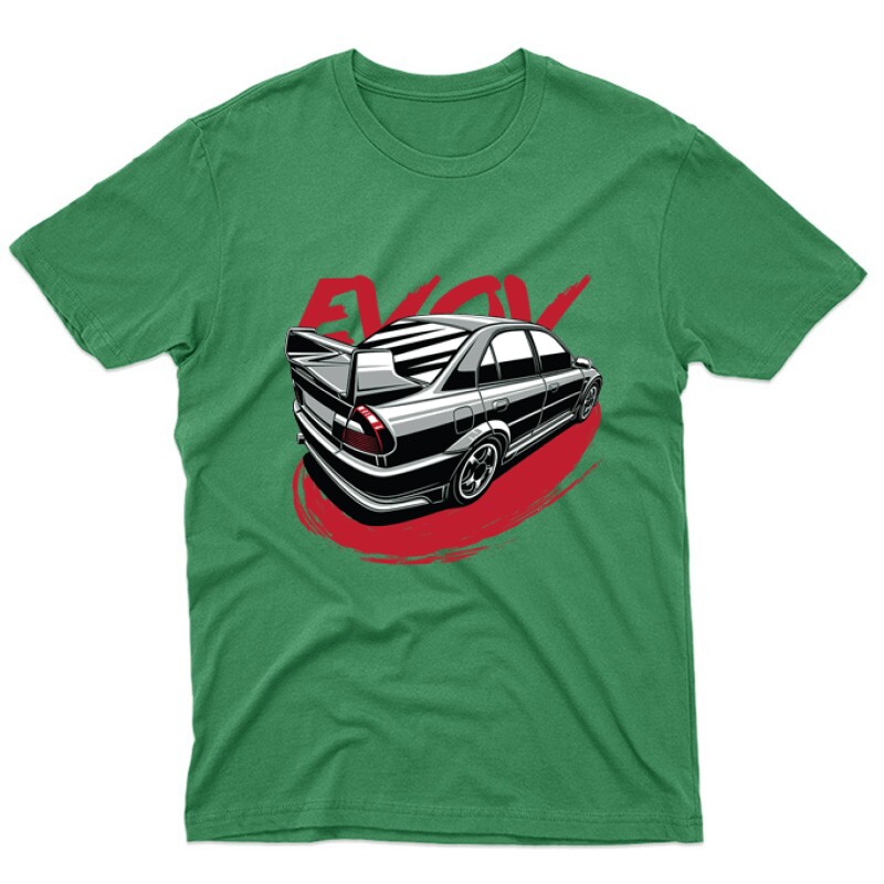 Mitsubishi Evo Unisex Póló