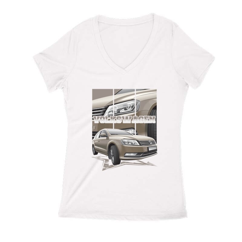 Volkswagen Passat Női V Kivágott póló