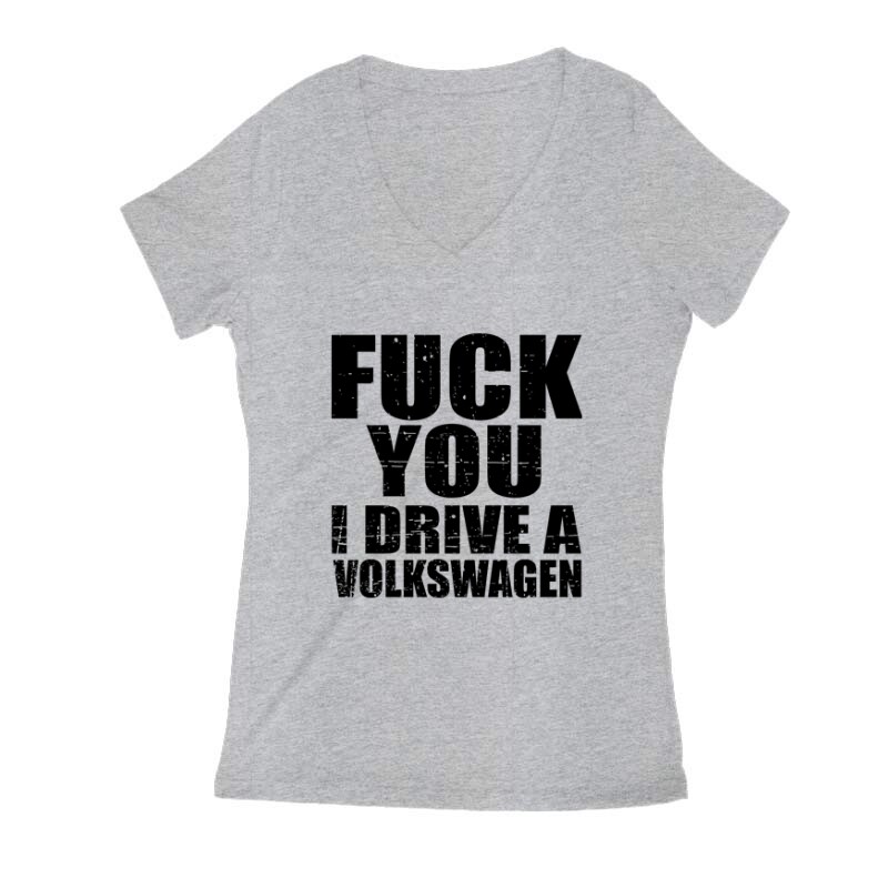 Fuck You Női V Kivágott póló