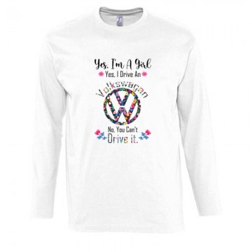 VW Girl Hosszú Ujjú Póló