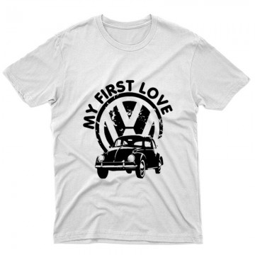 My first love vw beetle Unisex Póló