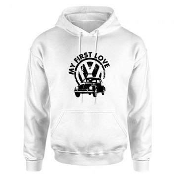 My first love vw beetle Unisex Kapucnis Pulcsi