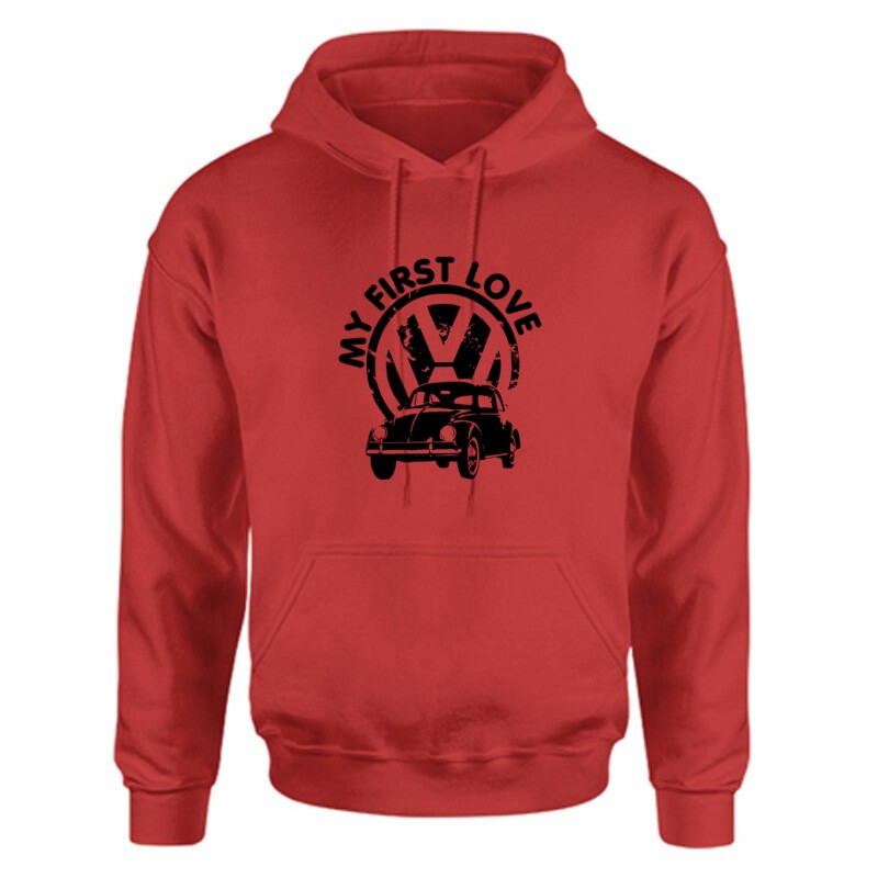 My first love vw beetle Unisex Kapucnis Pulcsi