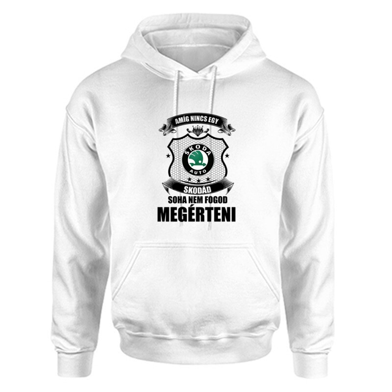 Amíg nincs egy ... Unisex Kapucnis Pulcsi