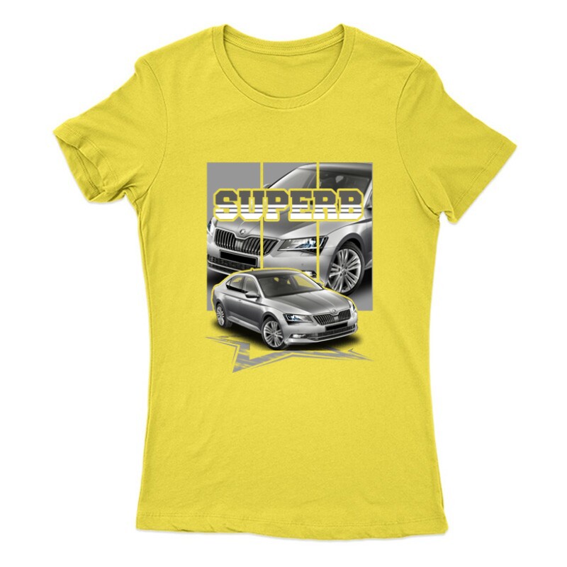 Skoda SuperB Női Póló