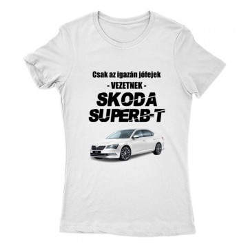 Csak az igazán jófejek vezetnek SuperB-t Női Póló