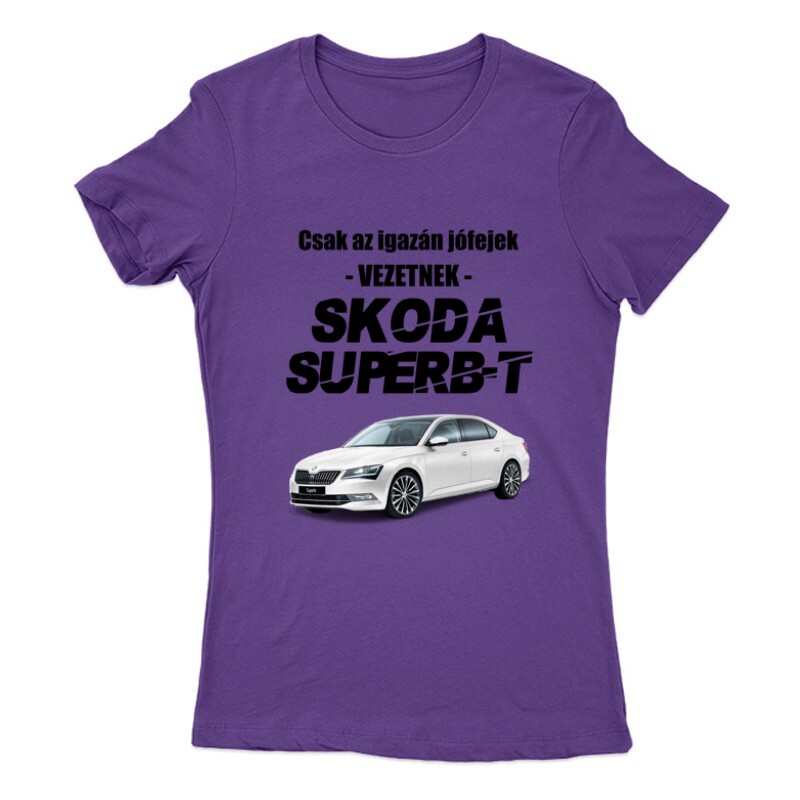 Csak az igazán jófejek vezetnek SuperB-t Női Póló
