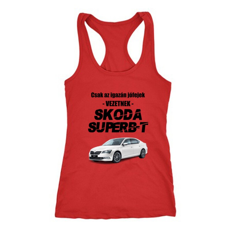 Csak az igazán jófejek vezetnek SuperB-t Női Trikó