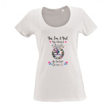 Just A Girl (Skoda) Női O Nyakú Póló