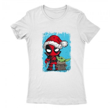 Deadpool & Yoda Női Póló