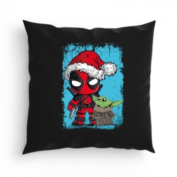 Deadpool & Yoda Párna