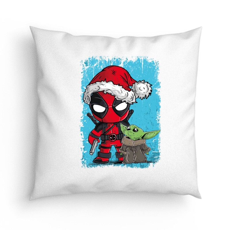 Deadpool & Yoda Párna