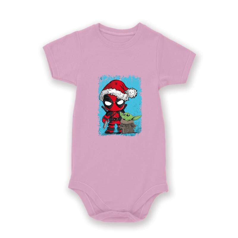 Deadpool & Yoda Baby Body