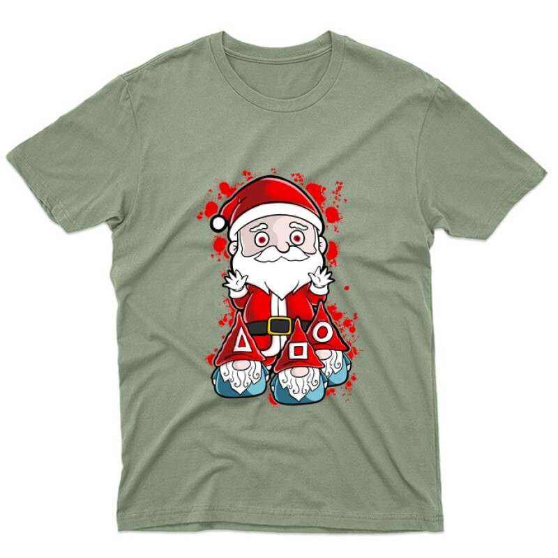Squid Christmas Unisex Póló