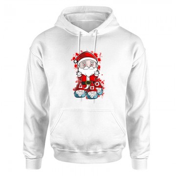 Squid Christmas Unisex Kapucnis Pulcsi