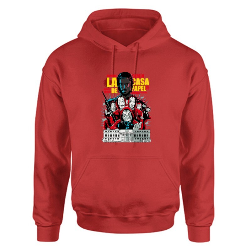 Assault Unisex Kapucnis Pulcsi