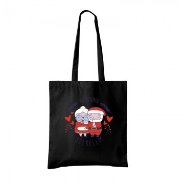 Karácsonyi Szerelem Bevásárló Táska