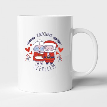 Karácsonyi Szerelem Bögre