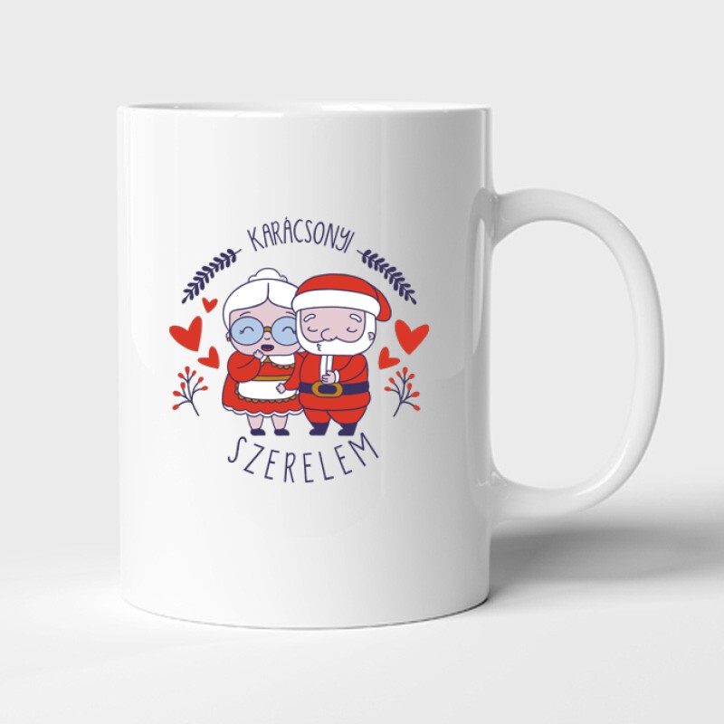 Karácsonyi Szerelem Bögre