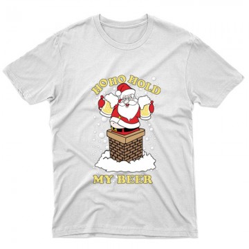 Ho Ho Hold My Beer Unisex Póló