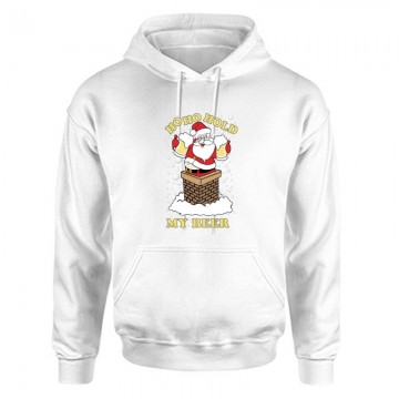 Ho Ho Hold My Beer Unisex Kapucnis Pulcsi