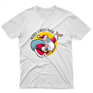 Merry Christ-Mask Unisex Póló