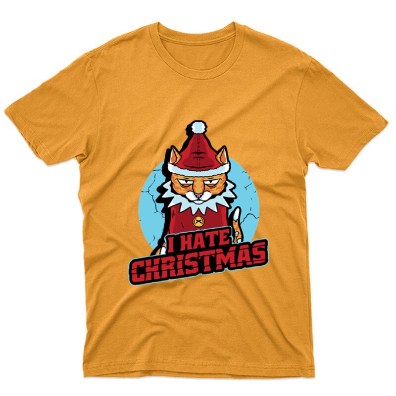 I Hate Christmas Unisex Póló