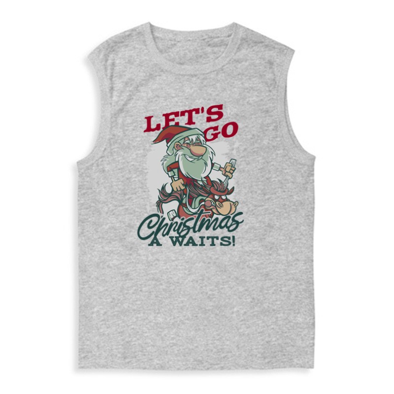 Let's go Christmas waits Férfi Trikó