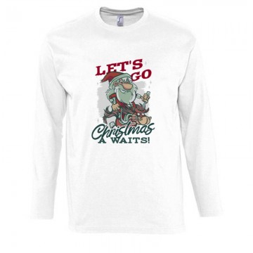 Let's go Christmas waits Hosszú Ujjú Póló