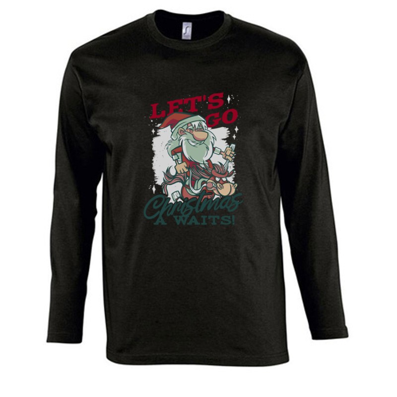Let's go Christmas waits Hosszú Ujjú Póló